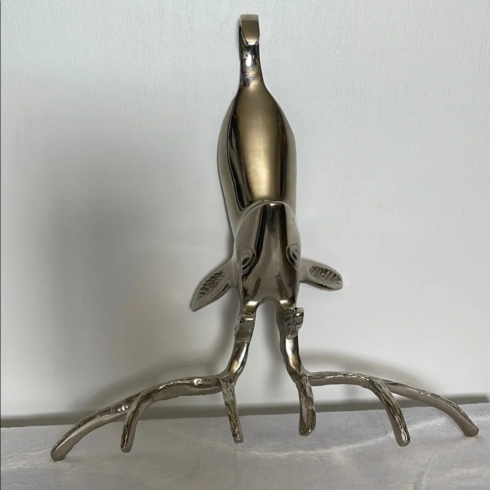 Silver Deer Wall Hook